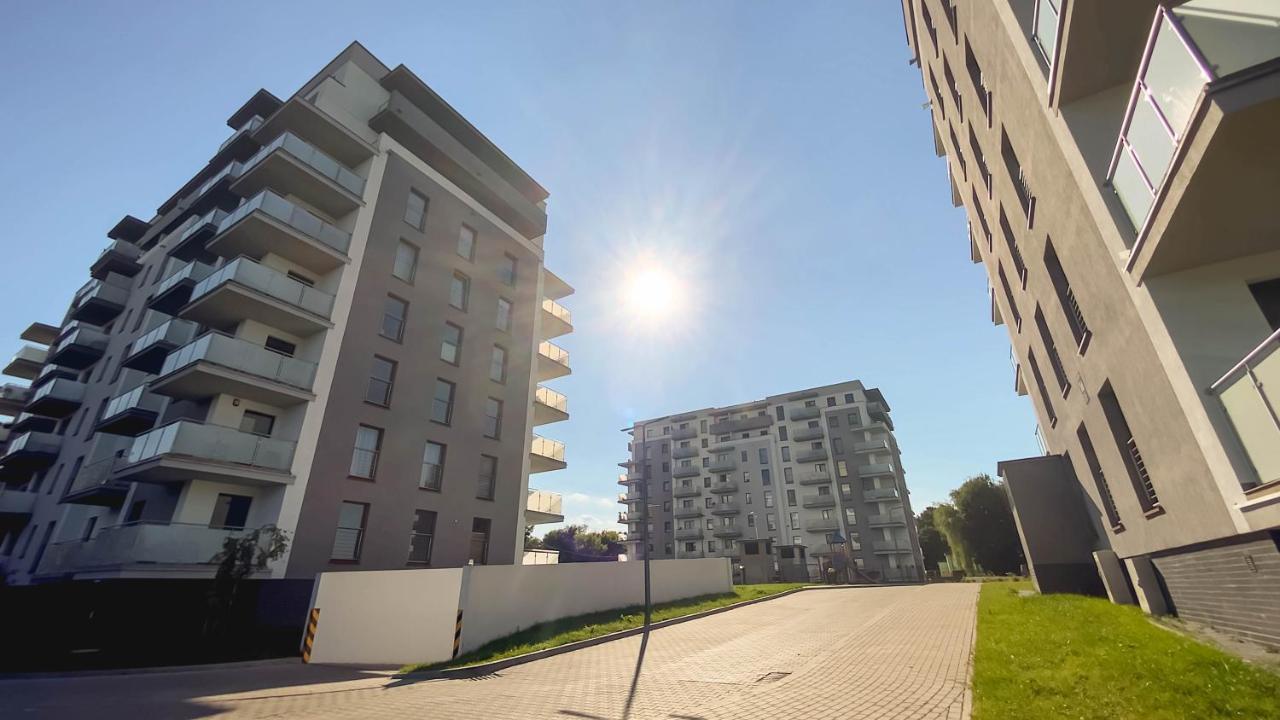 אולז'טין Apartament Naturalny-Lake Apartments, Osiedle Calamo Park-Olsztyn מראה חיצוני תמונה